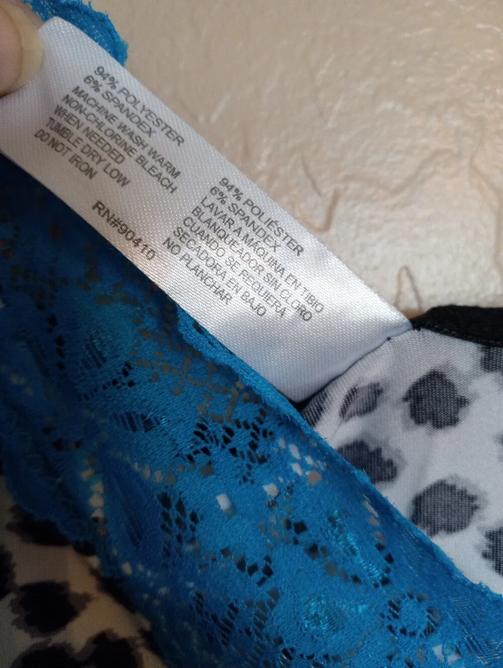 Delta Burke Intimates Nightgown Chemise Lace Cheetah Animal Print Plus Size 3X